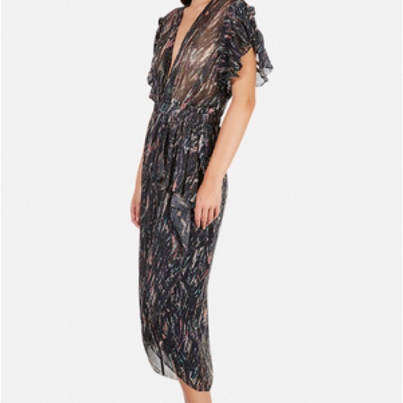 Iro Metallic sheer dress - Picture 6 of 15